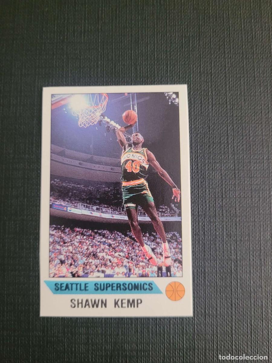 Coleccionismo deportivo: 1991 SHAWN KEMP CARD NBA PANINI # 20 SEATTLE SUPERSONICS CLEVELAND CAVALIERS