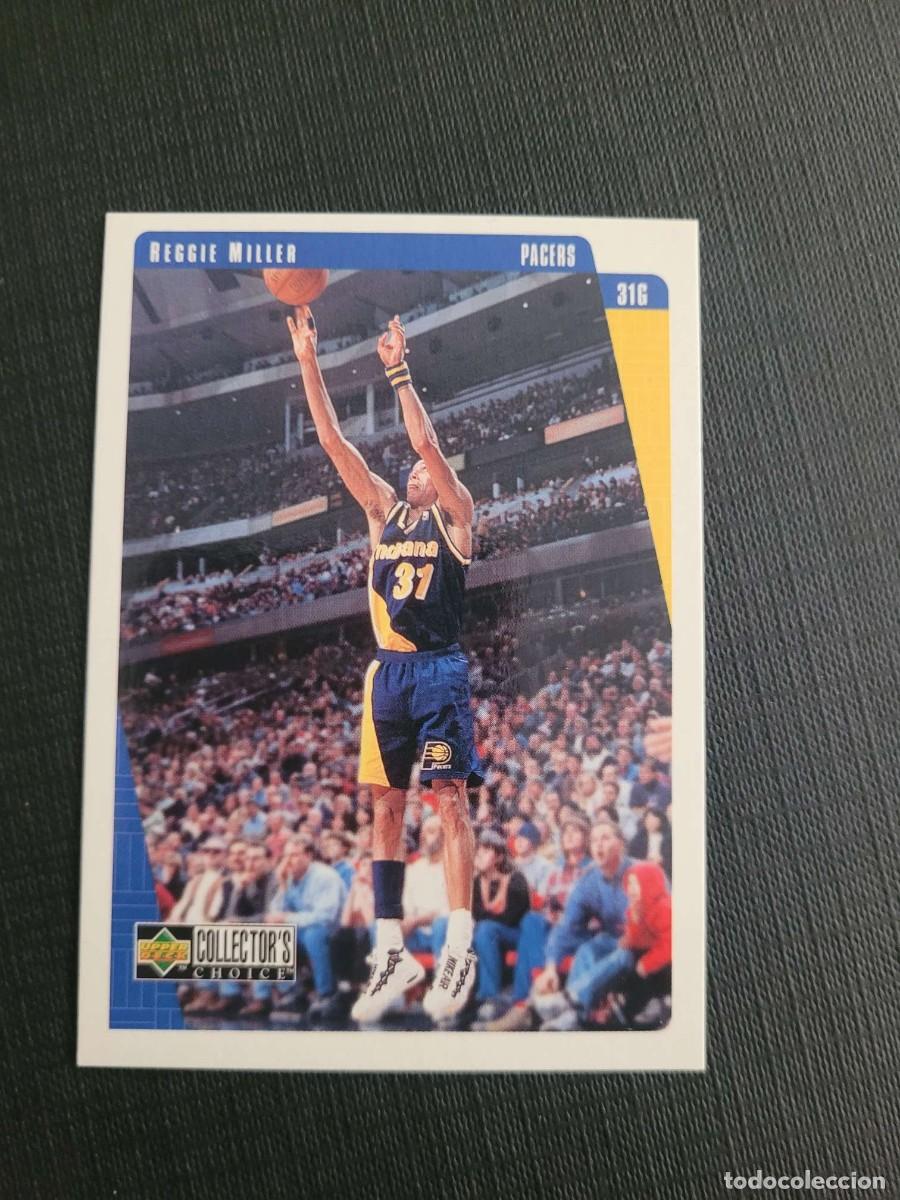 Coleccionismo deportivo: 1997 REGGIE MILLER CARD NBA UPPER DECK3 54 SEATTLE SUPERSONICS CLEVELAND CAVALIERS EUROPEA
