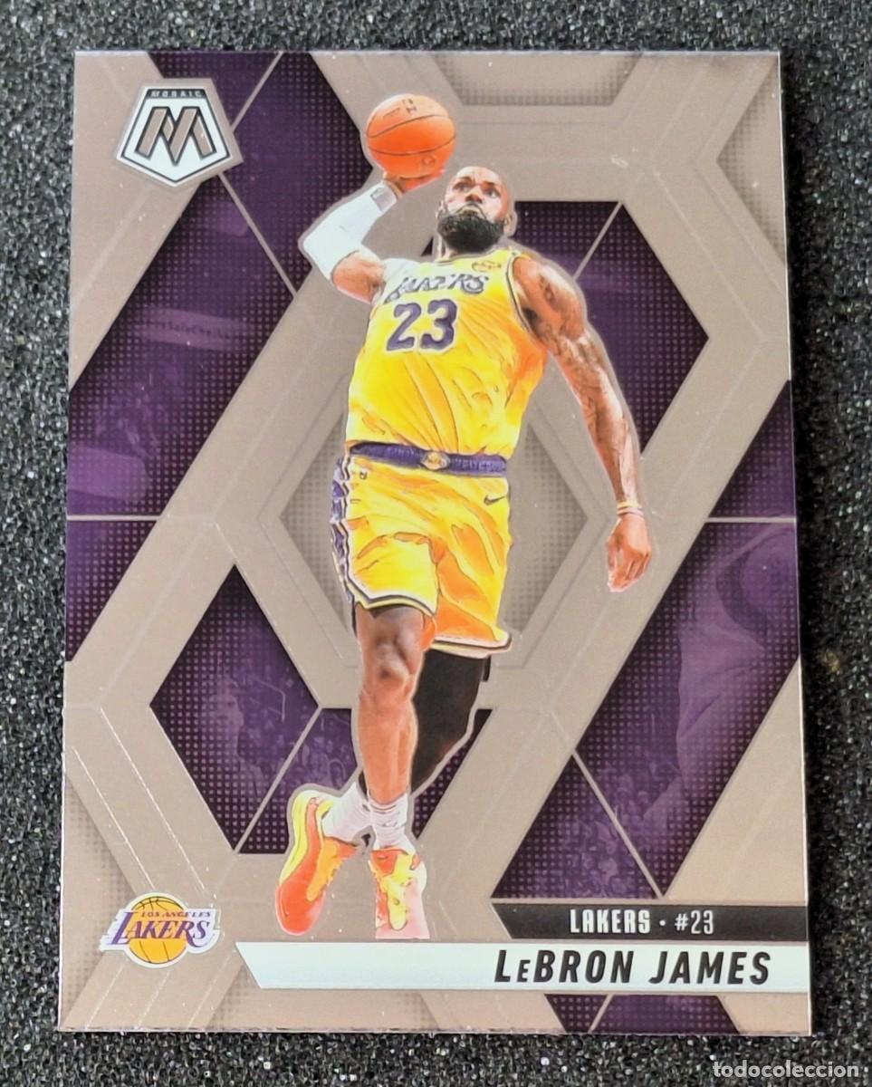 Coleccionismo deportivo: Lebron James Los Angeles Lakers Panini Mosaic Basketball #180