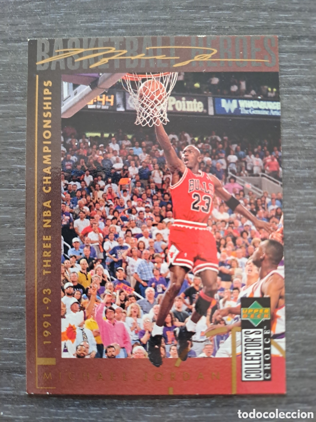 Coleccionismo deportivo: MICHAEL JORDAN #217 &ndash; COLLECTOR&rsquo;S CHOICE 94-95 Cromo de Michael Jordan