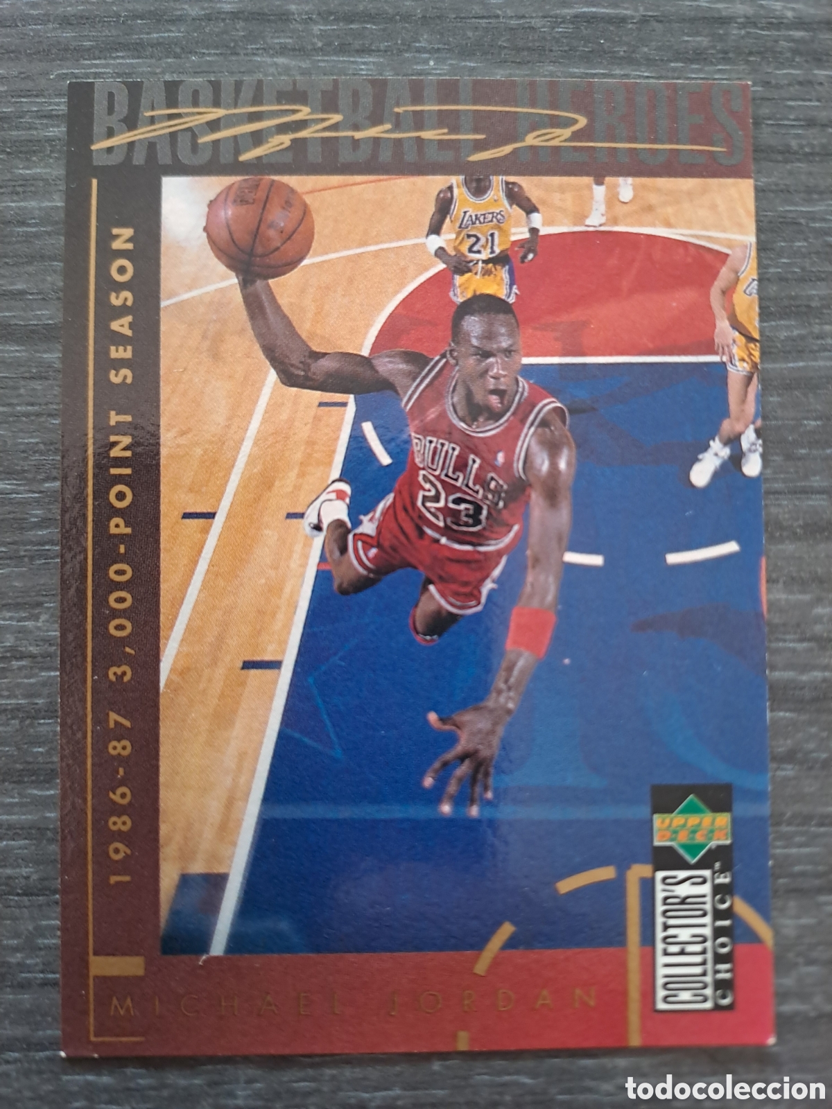 Coleccionismo deportivo: MICHAEL JORDAN #216 &ndash; COLLECTOR&rsquo;S CHOICE 94-95 Cromo de Michael Jordan