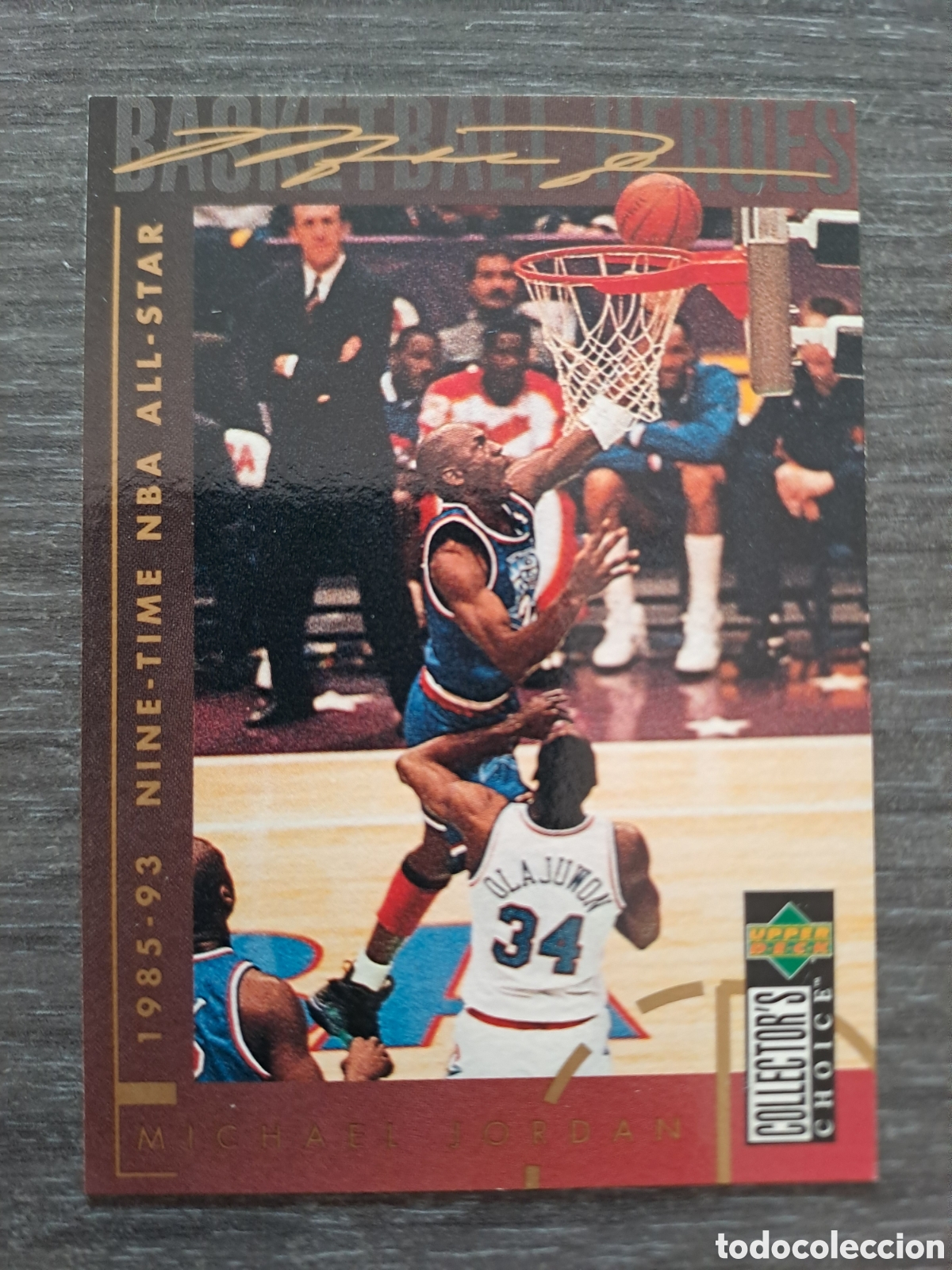Coleccionismo deportivo: MICHAEL JORDAN #215 &ndash; COLLECTOR&rsquo;S CHOICE 94-95 Cromo de Michael Jordan