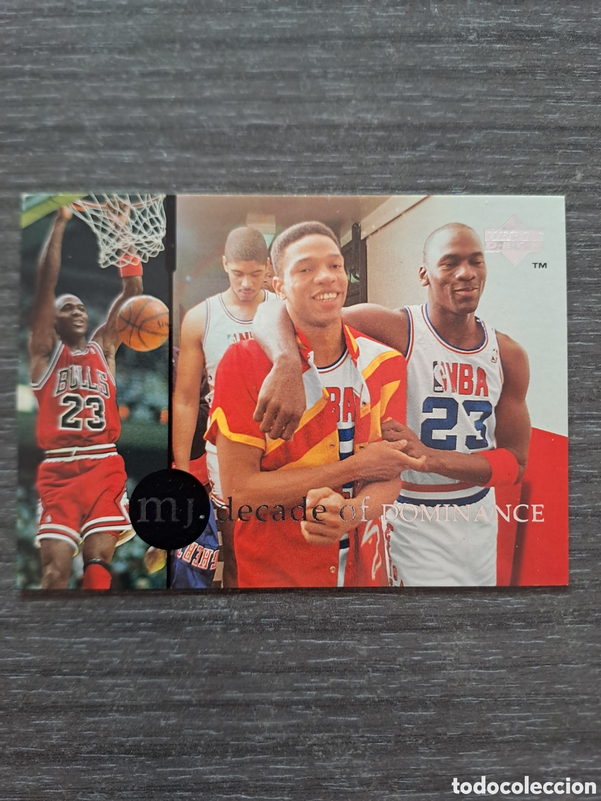 Coleccionismo deportivo: MICHAEL JORDAN J4 &ndash; RARE AIR DECADE OF DOMINANCE Carta de Michael Jordan