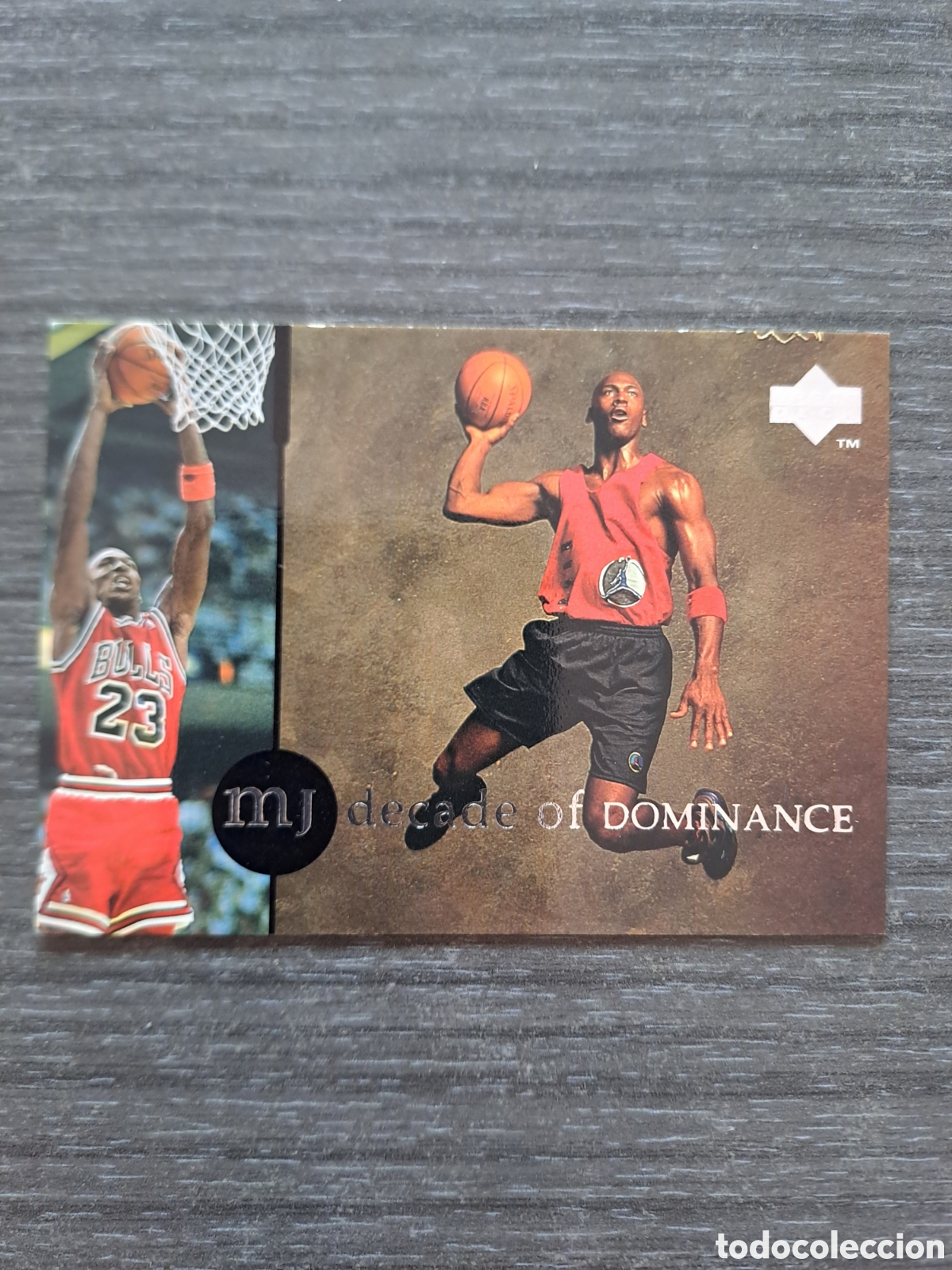 Coleccionismo deportivo: MICHAEL JORDAN J4 &ndash; RARE AIR DECADE OF DOMINANCE Carta de Michael Jordan