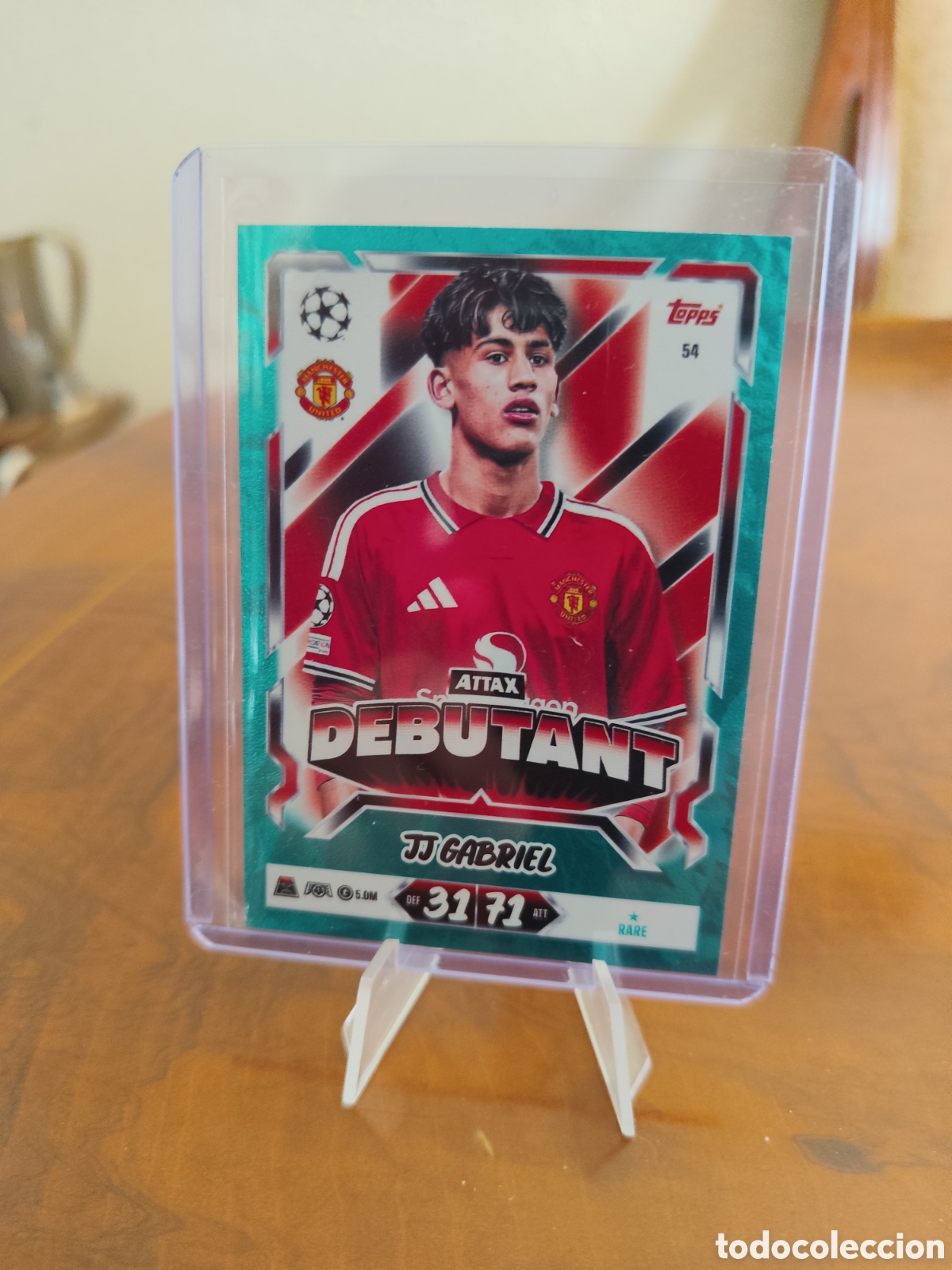Coleccionismo deportivo: JJ GABRIEL MANCHESTER UNITED