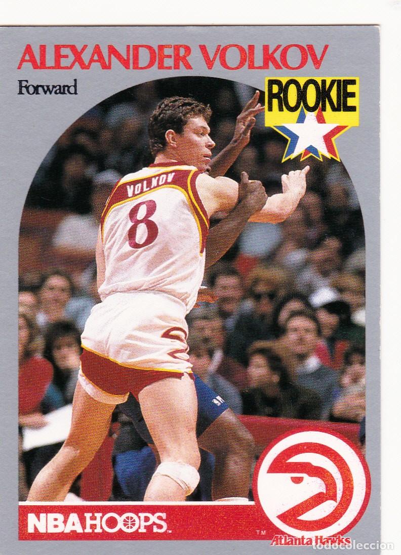 Collectionnisme sportif: NBA HOOP 1990 N&ordm; 34 - ROOKIE - ALEXANDER VOLKOV (A-21)