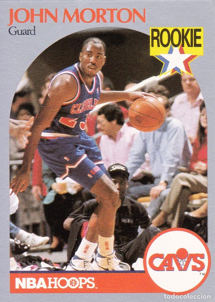 Collectionnisme sportif: NBA HOOP 1990 N&ordm; 77 - ROOKIE - JOHN MORTON (A-21)