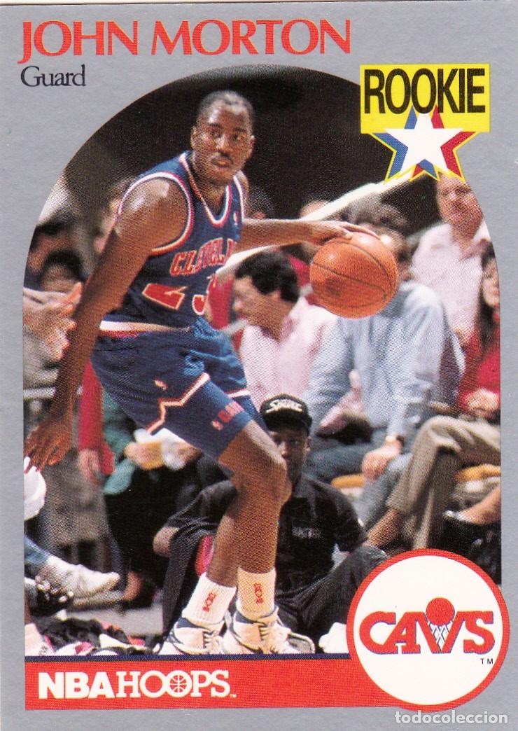 Collectionnisme sportif: NBA HOOP 1990 N&ordm; 77 - ROOKIE - JOHN MORTON (A-21)