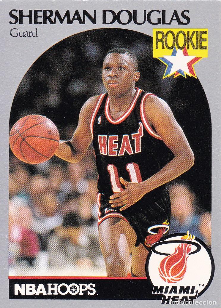 Collectionnisme sportif: NBA HOOP 1990 N&ordm; 164 - ROOKIE - SHERMAN DOUGLAS (A-21)