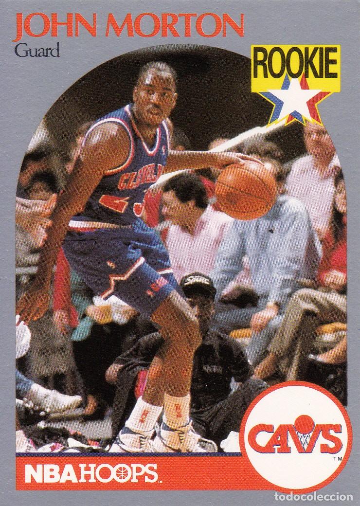 Collectionnisme sportif: NBA HOOP 1990 N&ordm; 77 - ROOKIE - JOHN MORTON (A-21)