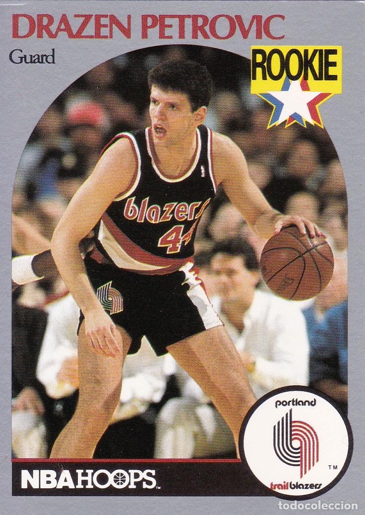 Collectionnisme sportif: NBA HOOP 1990 N&ordm; 248 - ROOKIE - DRAZEN PETROVIC (A-21)