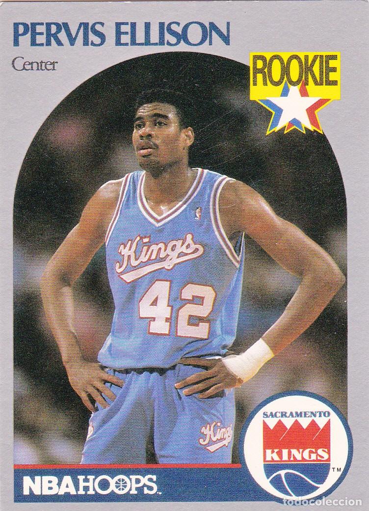 Collectionnisme sportif: NBA HOOP 1990 N&ordm; 257 - ROOKIE - PERVIS ELLISON (A-21)