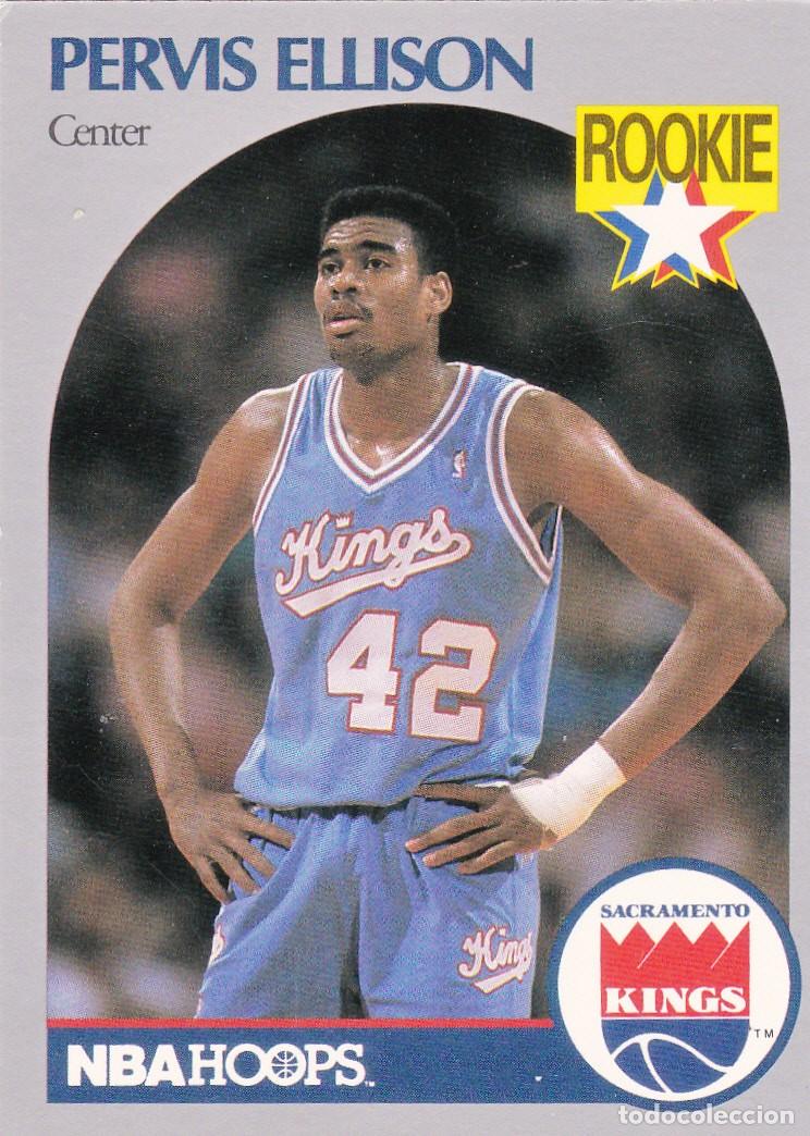 Collectionnisme sportif: NBA HOOP 1990 N&ordm; 257 - ROOKIE - PERVIS ELLISON (A-21)