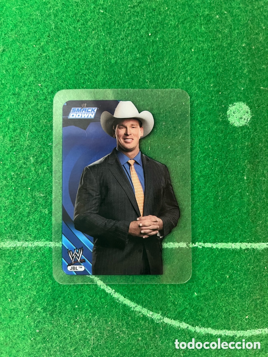 Coleccionismo deportivo: 8 JBL SMACKDOWN WWE LAMINCARDS 2007 EDIBAS MUNDICROMO