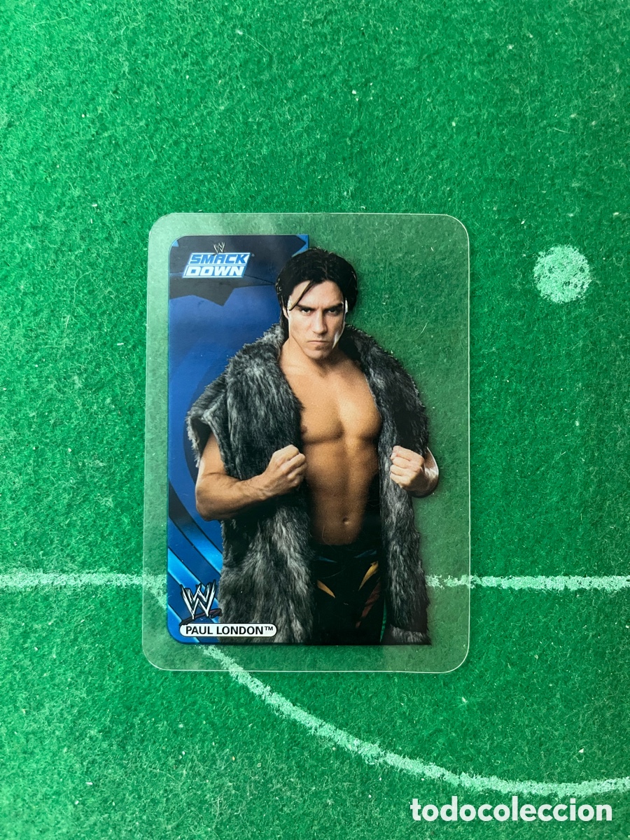 Coleccionismo deportivo: 22 PAUL LONDON SMACKDOWN WWE LAMINCARDS 2007 EDIBAS MUNDICROMO