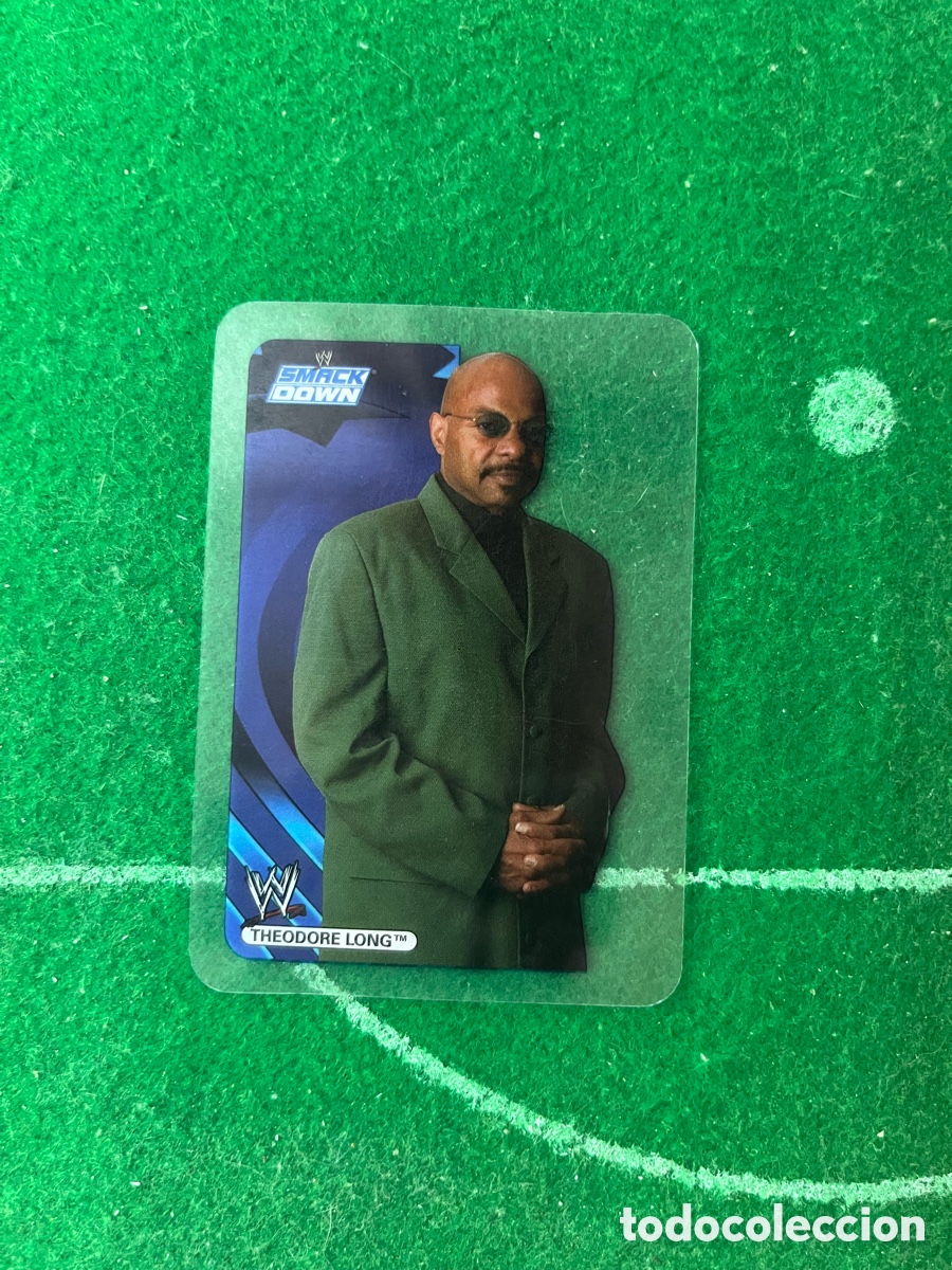 Coleccionismo deportivo: 28 THEODORE LONG SMACKDOWN WWE LAMINCARDS 2007 EDIBAS MUNDICROMO