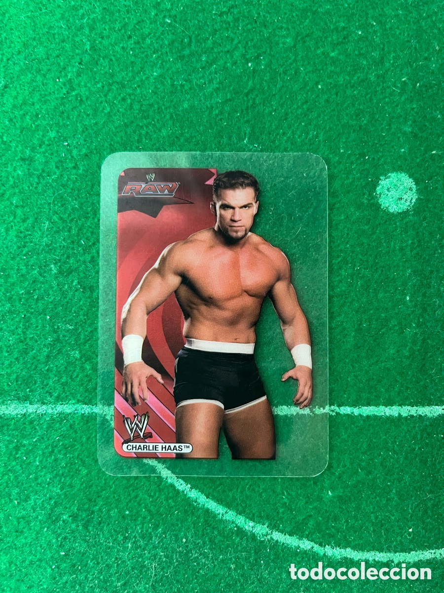 Coleccionismo deportivo: 34 CHARLIE HAAS RAW WWE LAMINCARDS 2007 EDIBAS MUNDICROMO