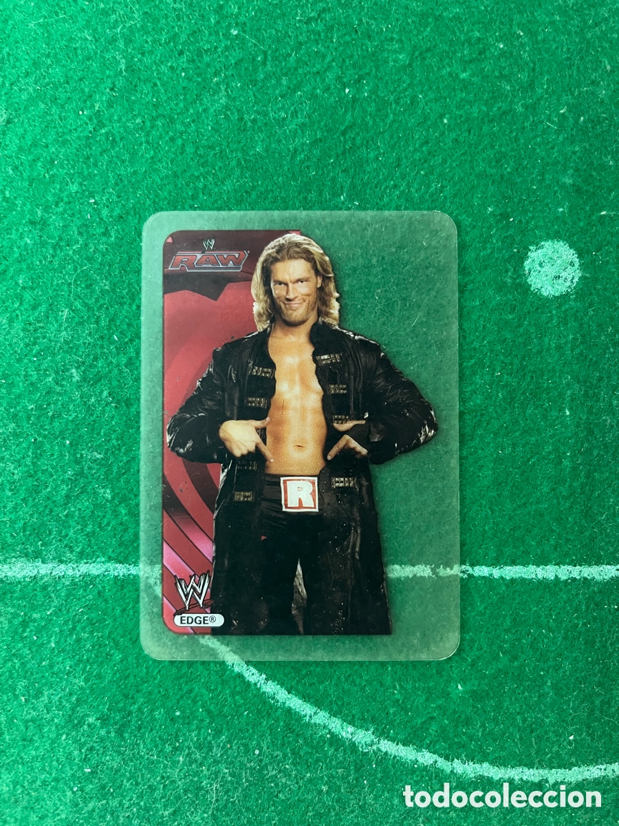 Coleccionismo deportivo: 35 EDGE RAW WWE LAMINCARDS 2007 EDIBAS MUNDICROMO