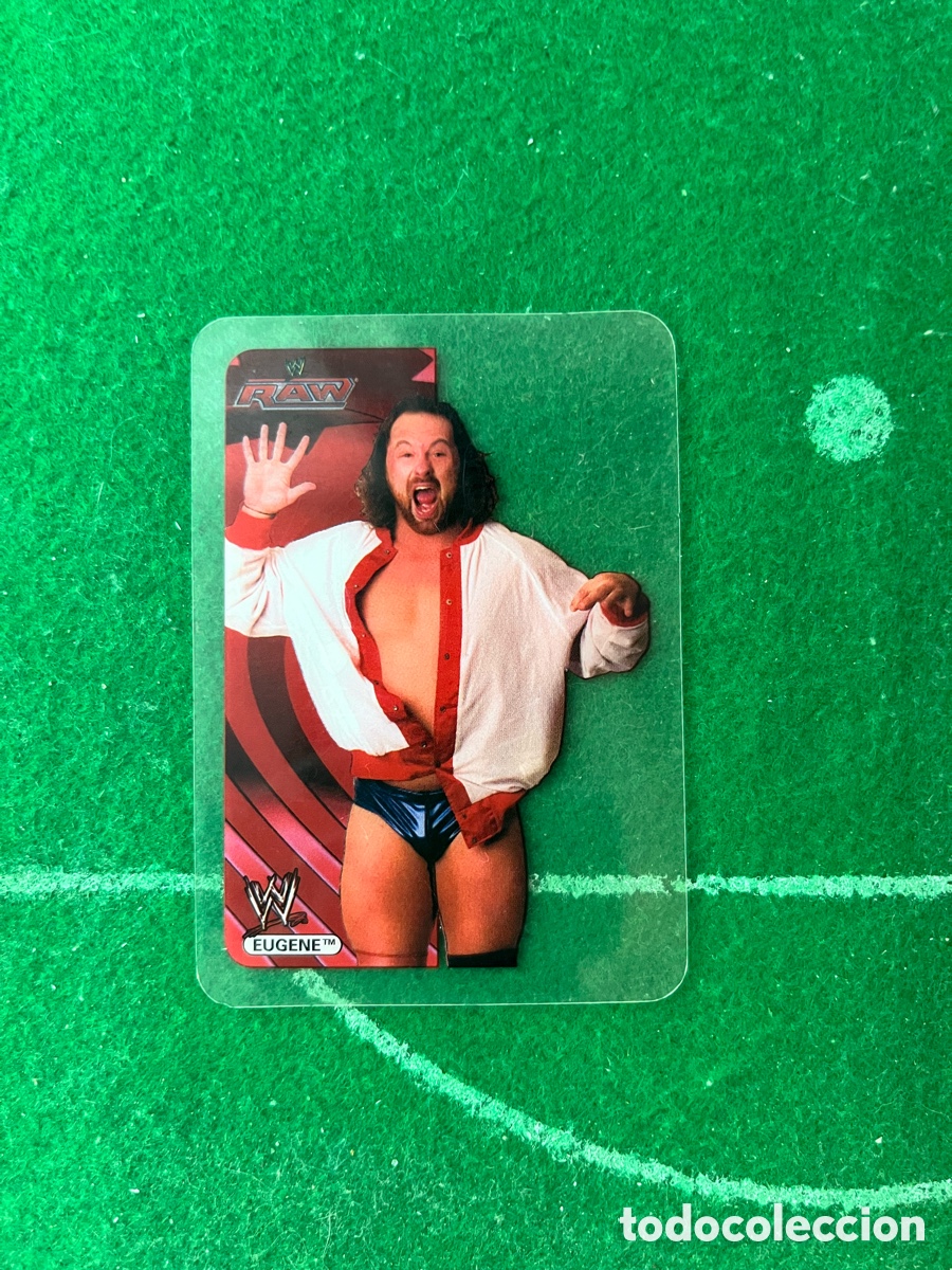 Coleccionismo deportivo: 36 EUGENE RAW WWE LAMINCARDS 2007 EDIBAS MUNDICROMO