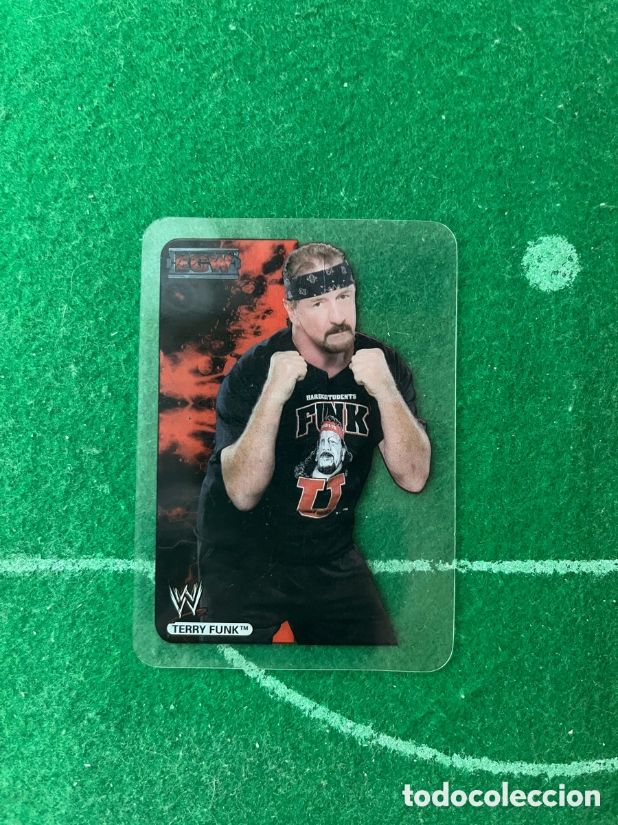 Coleccionismo deportivo: 82 TERRY FUNK ECW WWE LAMINCARDS 2007 EDIBAS MUNDICROMO