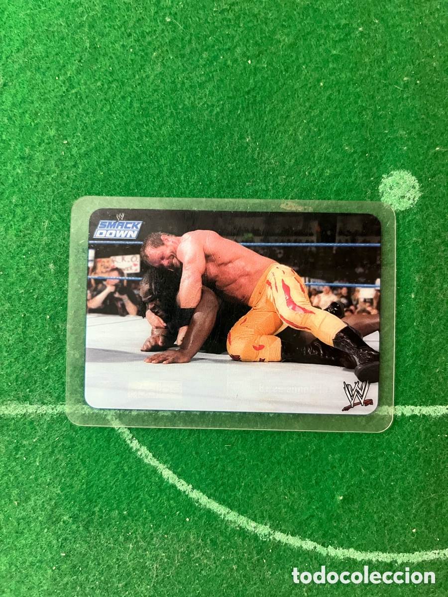 Coleccionismo deportivo: 99 CRIPPLER CROSSFACE CHRIS BENOIT SMACKDOWN WWE LAMINCARDS 2007 EDIBAS MUNDICROMO
