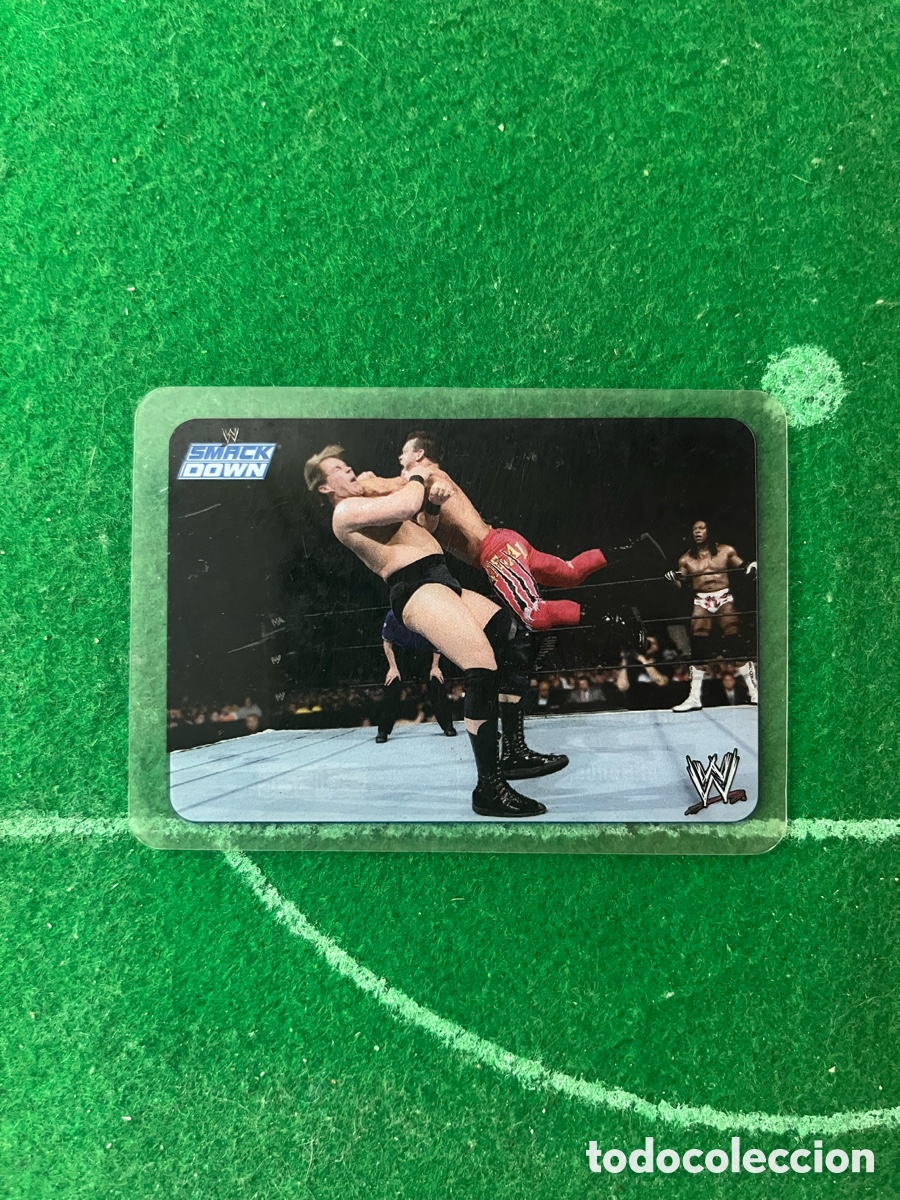 Coleccionismo deportivo: 100 FOREARM CHRIS BENOIT SMACKDOWN WWE LAMINCARDS 2007 EDIBAS MUNDICROMO