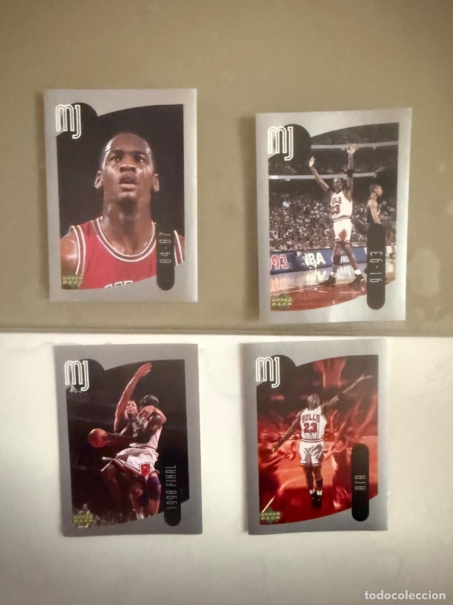 Coleccionismo deportivo: Michael Jordan sticker collection (upper deck)