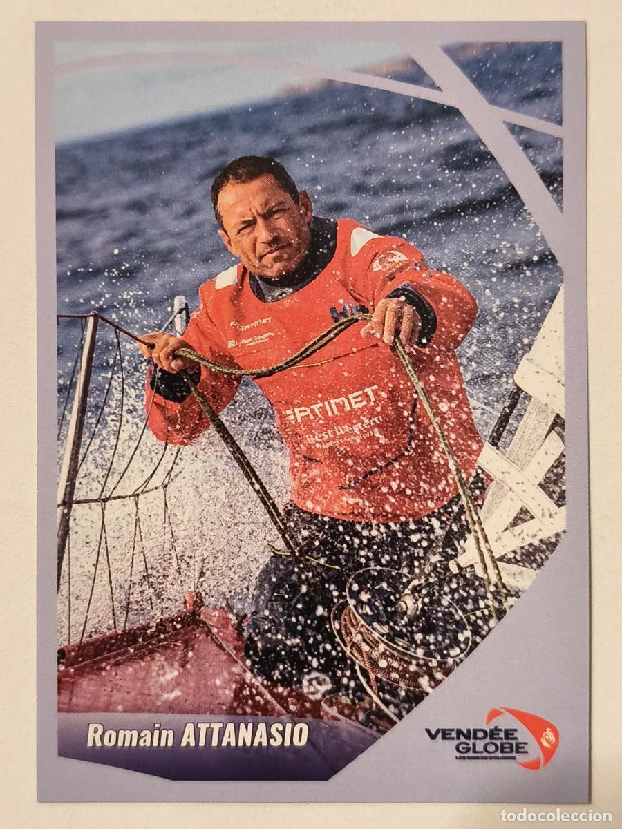 Coleccionismo deportivo: #14 ROMAIN ATTANASIO (FRANCIA) VENDEE GLOBE 2024 VELA PANINI
