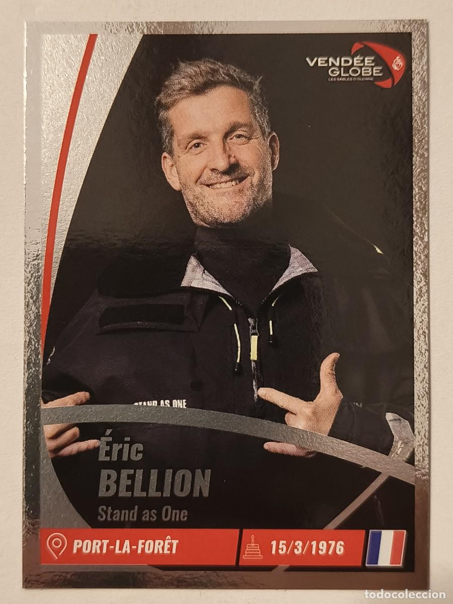 Coleccionismo deportivo: #16 ERIC BELLION (FRANCIA) VENDEE GLOBE 2024 VELA PANINI