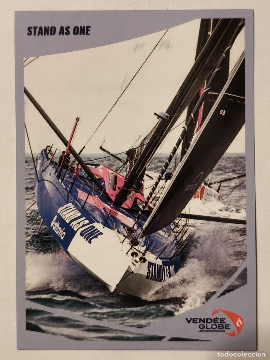 Coleccionismo deportivo: #18 STAND AS ONE VENDEE GLOBE 2024 VELA PANINI