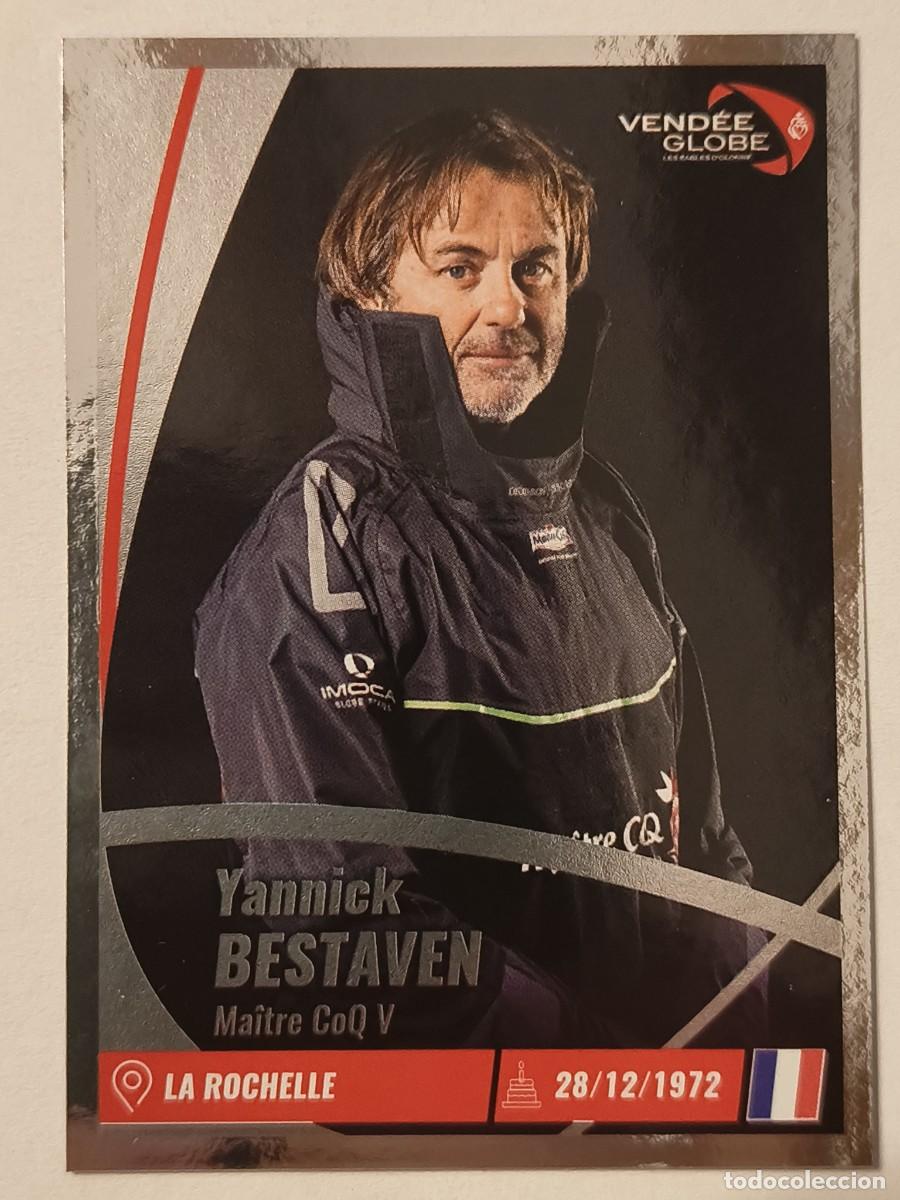Coleccionismo deportivo: #19 YANNICK BESTAVEN (FRANCIA) VENDEE GLOBE 2024 VELA PANINI