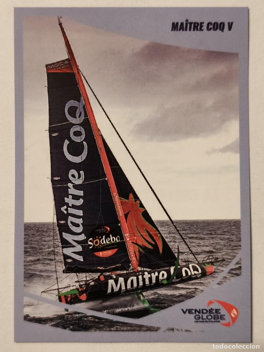 Coleccionismo deportivo: #21 MAITRE COQ V VENDEE GLOBE 2024 VELA PANINI