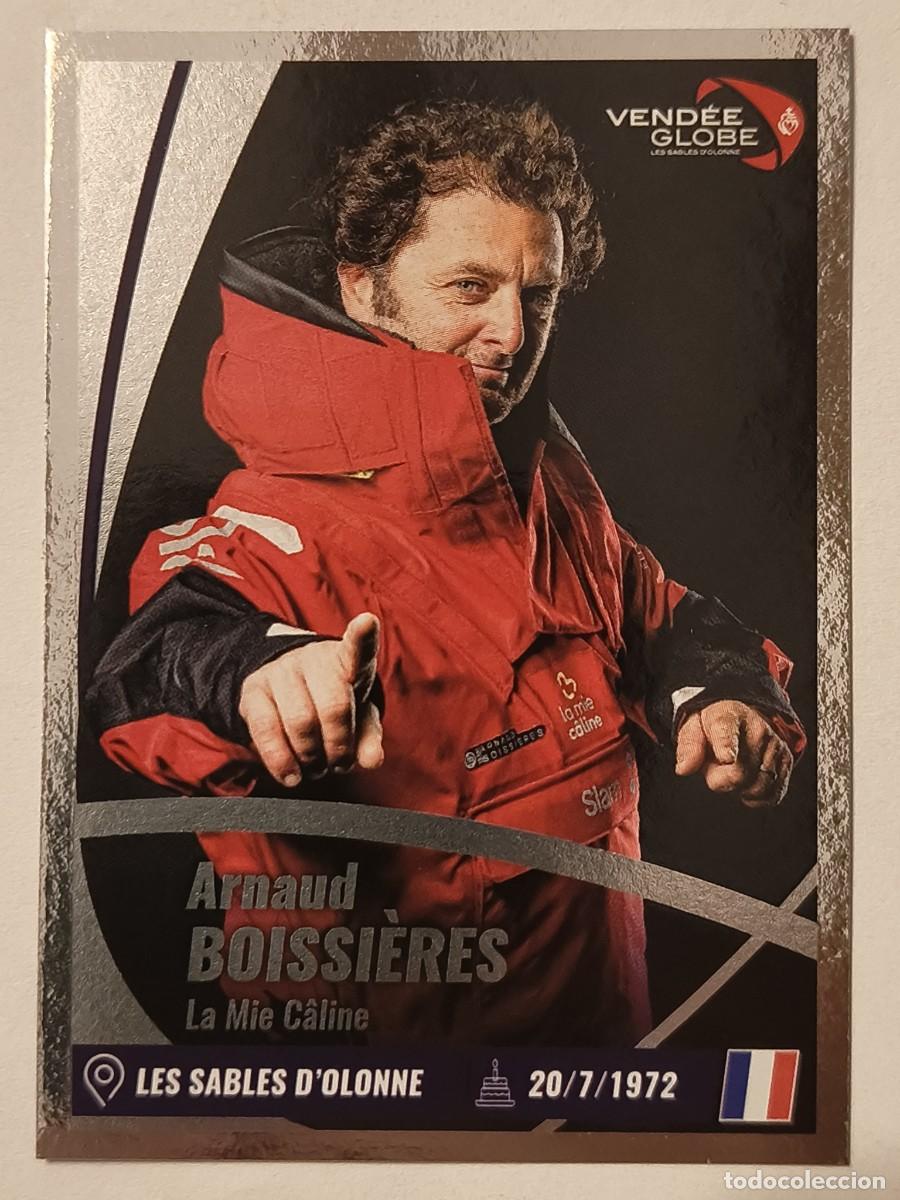 Coleccionismo deportivo: #26 ARNAUD BOISSIERES (FRANCIA) VENDEE GLOBE 2024 VELA PANINI