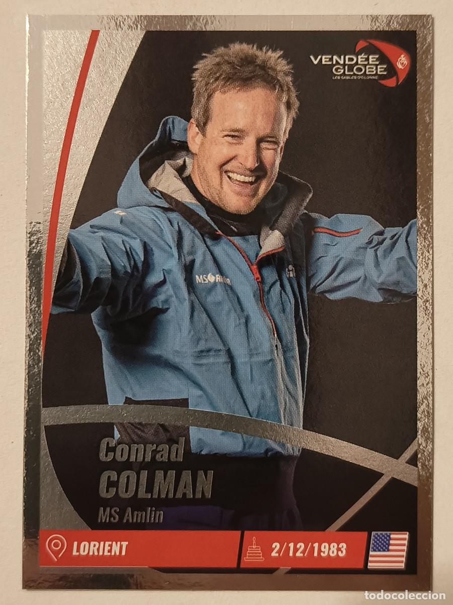 Coleccionismo deportivo: #33 CONRAD COLMAN (USA) VENDEE GLOBE 2024 VELA PANINI
