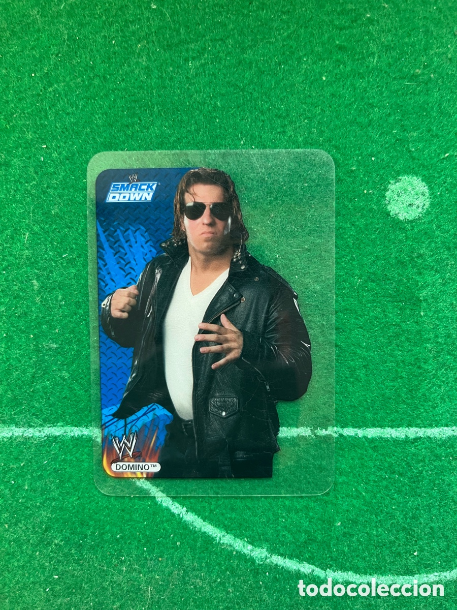Coleccionismo deportivo: 7 DOMINO SMACKDOWN WWE LAMINCARDS 2007 EDIBAS MUNDICROMO