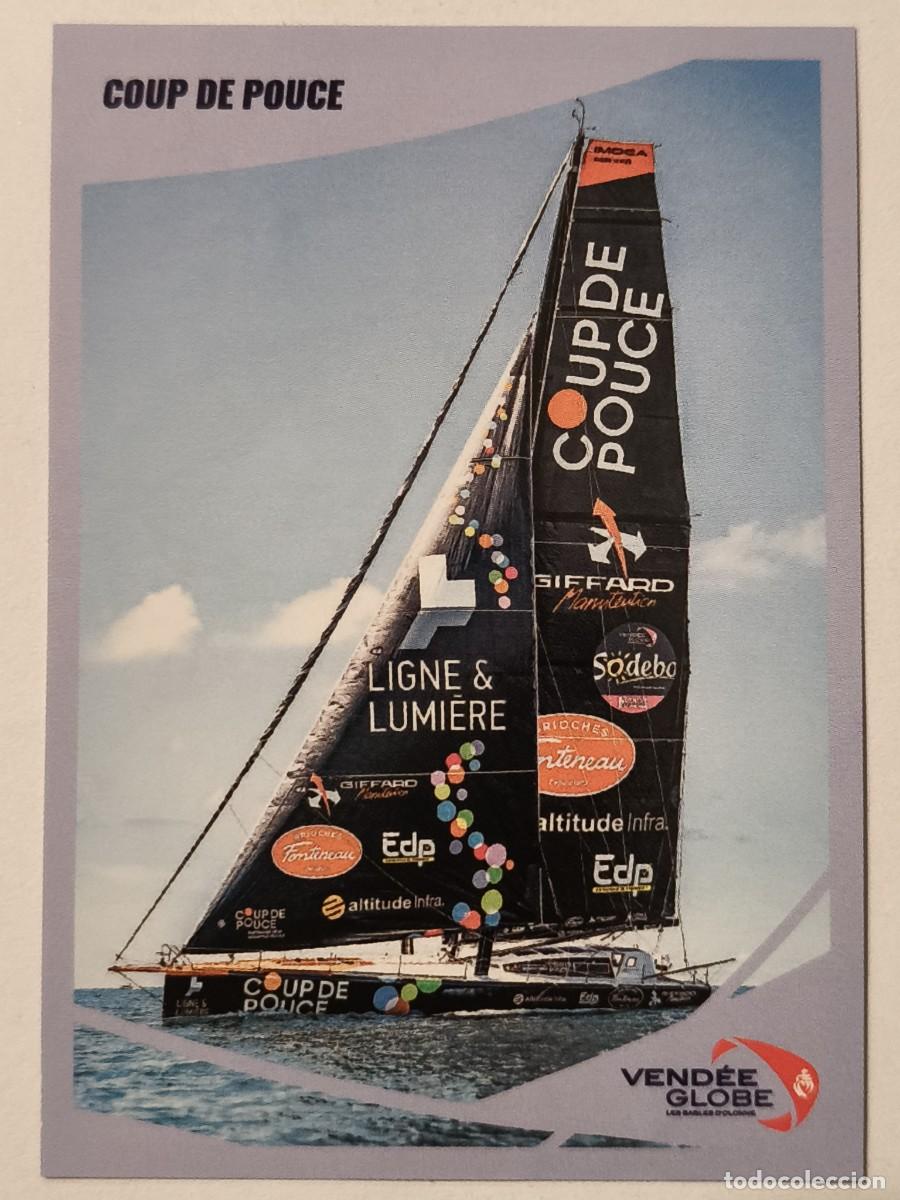 Coleccionismo deportivo: #46 COUP DE POUCE VENDEE GLOBE 2024 VELA PANINI