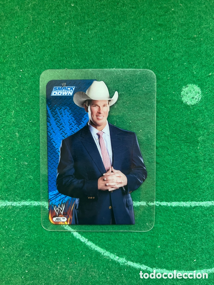 Coleccionismo deportivo: 14 JBL SMACKDOWN WWE LAMINCARDS 2007 EDIBAS MUNDICROMO