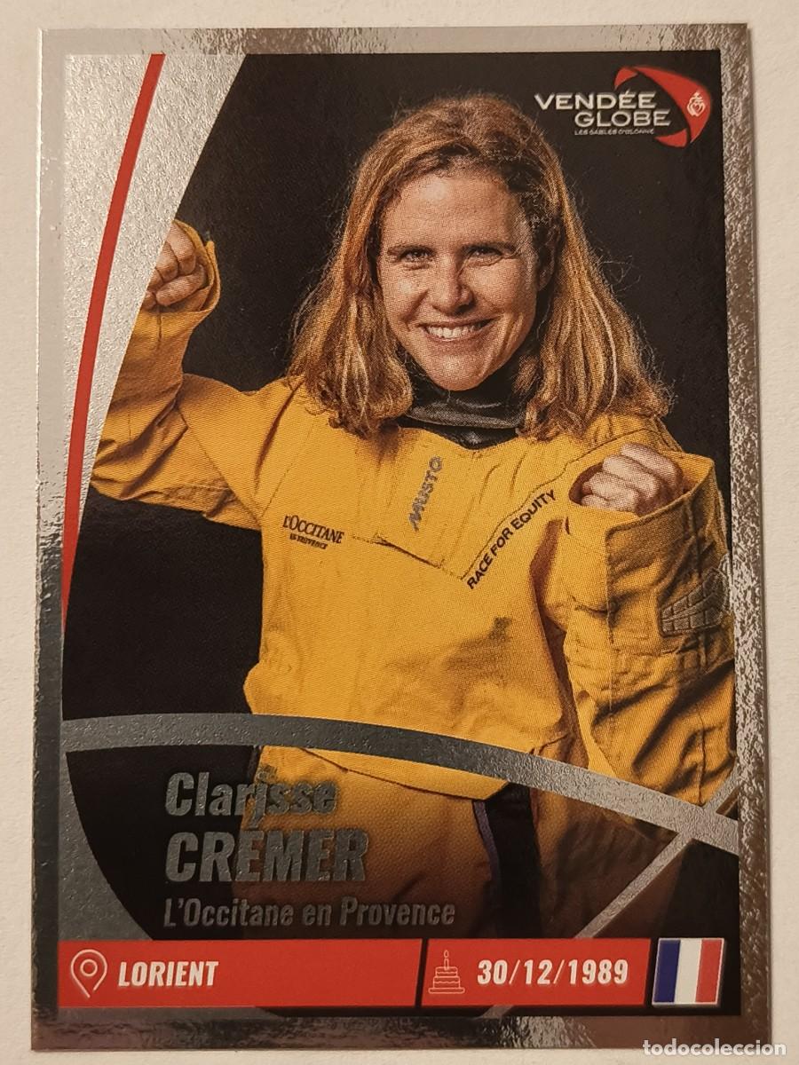 Coleccionismo deportivo: #48 CLARISSE CREMER (FRANCIA) VENDEE GLOBE 2024 VELA PANINI