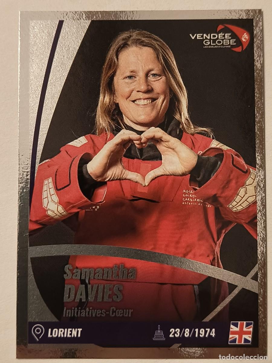 Coleccionismo deportivo: #56 SAMANTHA DAVIES (GRAN BRETA&Ntilde;A) VENDEE GLOBE 2024 VELA PANINI