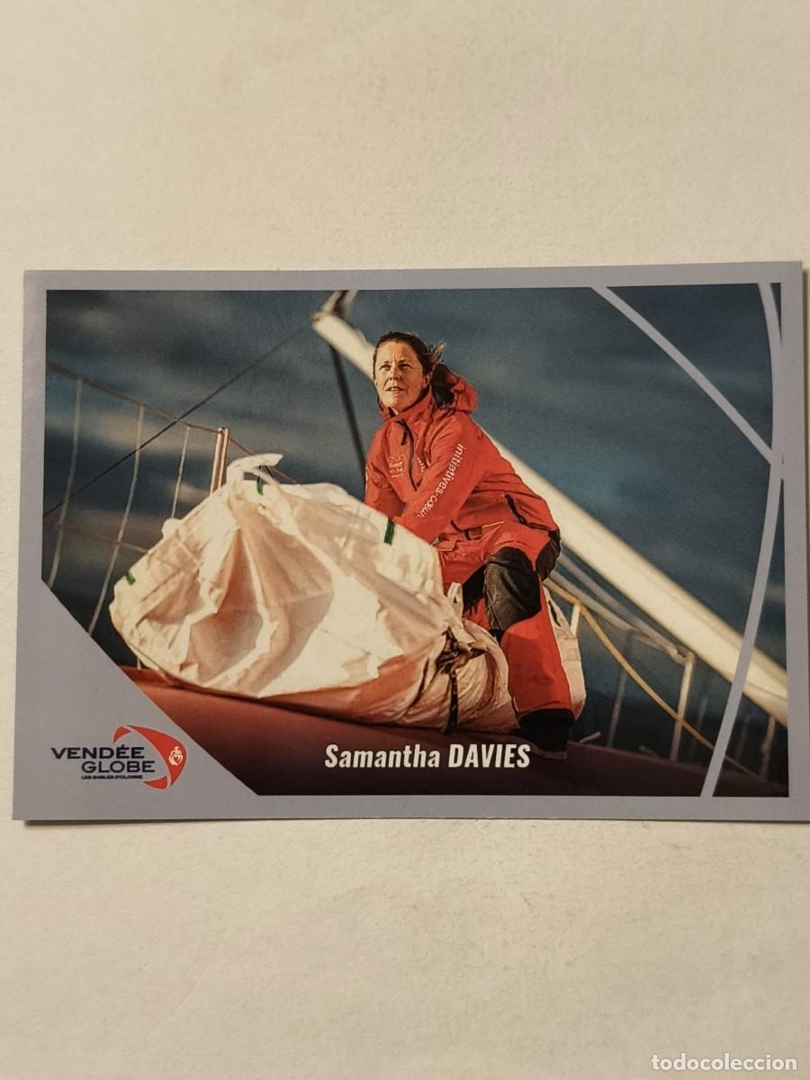 Coleccionismo deportivo: #57 SAMANTHA DAVIES (GRAN BRETA&Ntilde;A) VENDEE GLOBE 2024 VELA PANINI