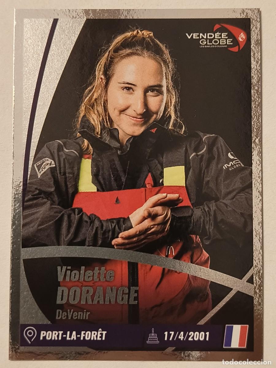 Coleccionismo deportivo: #59 VIOLETTE DORANGE (FRANCIA) VENDEE GLOBE 2024 VELA PANINI