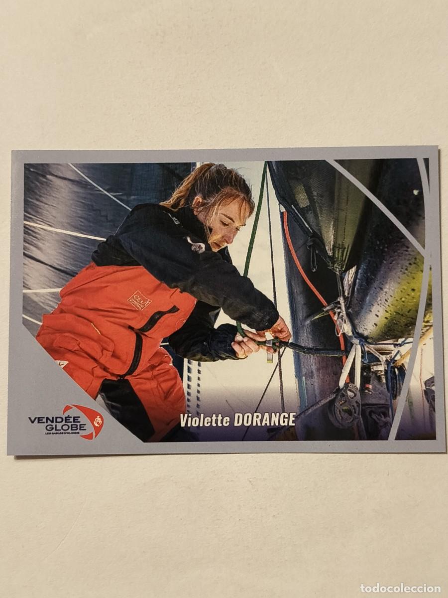 Coleccionismo deportivo: #60 VIOLETTE DORANGE (FRANCIA) VENDEE GLOBE 2024 VELA PANINI