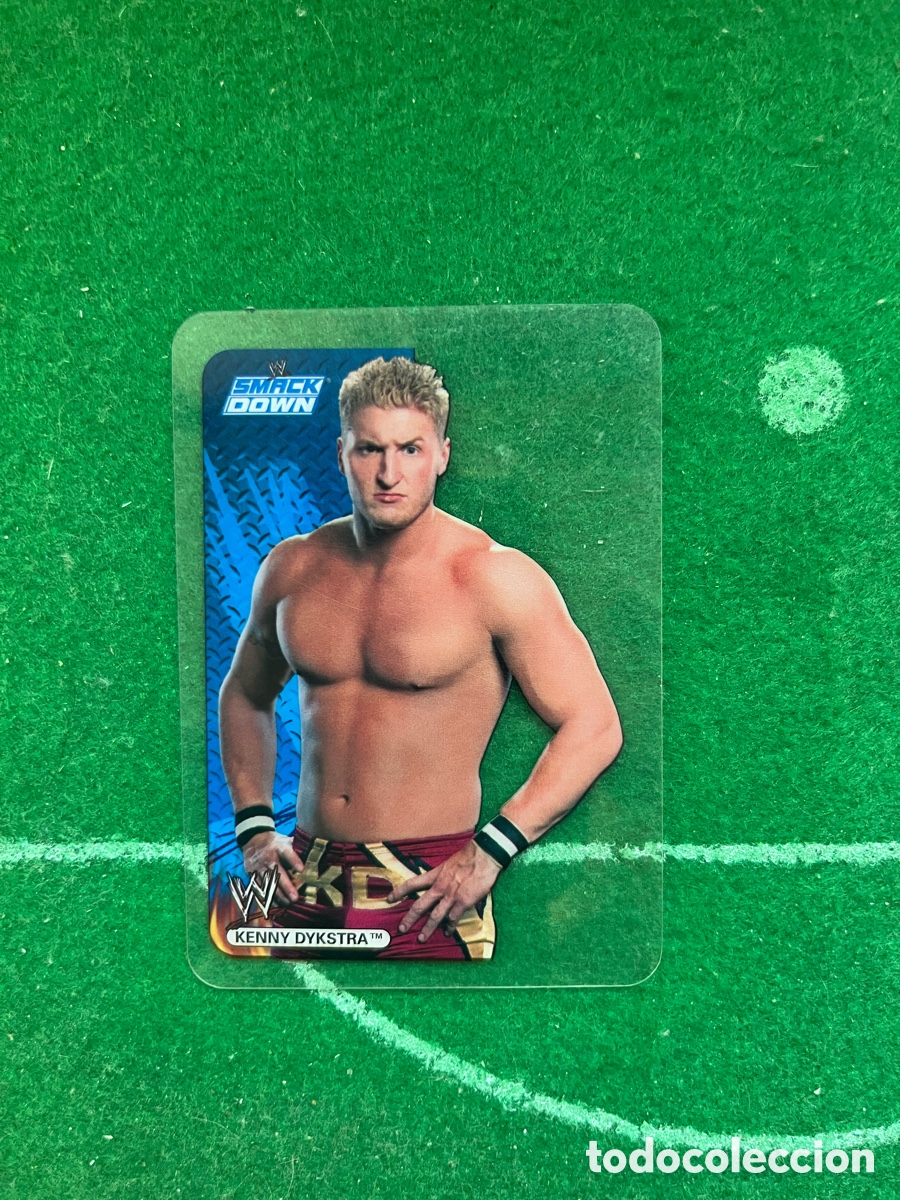Coleccionismo deportivo: 17 KENNY DYKSTRA SMACKDOWN WWE LAMINCARDS 2007 EDIBAS MUNDICROMO