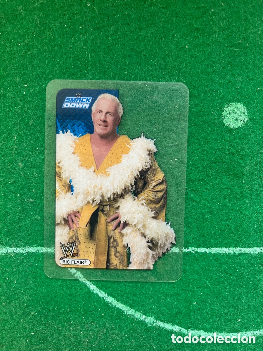 Coleccionismo deportivo: 23 RIC FLAIR SMACKDOWN WWE LAMINCARDS 2007 EDIBAS MUNDICROMO