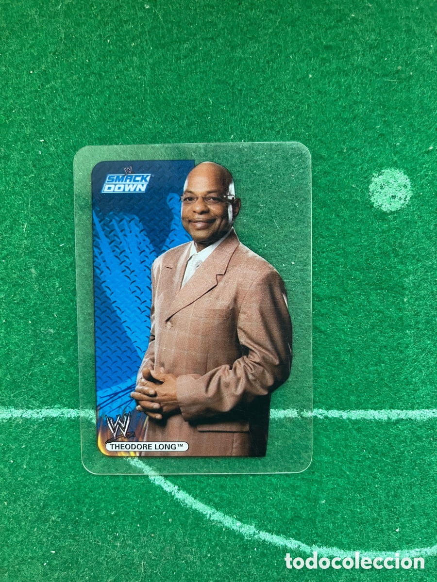 Coleccionismo deportivo: 26 THEODORE LONG SMACKDOWN WWE LAMINCARDS 2007 EDIBAS MUNDICROMO