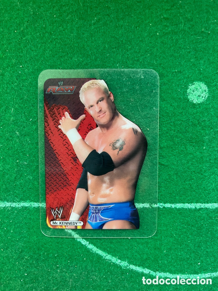 Coleccionismo deportivo: 45 MR KENNEDY RAW WWE LAMINCARDS 2007 EDIBAS MUNDICROMO