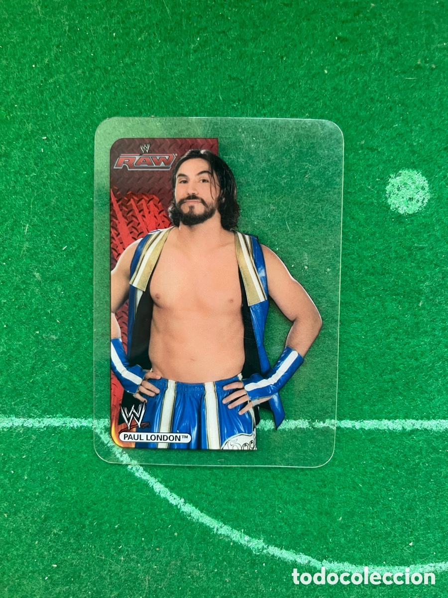 Coleccionismo deportivo: 47 PAUL LONDON RAW WWE LAMINCARDS 2007 EDIBAS MUNDICROMO