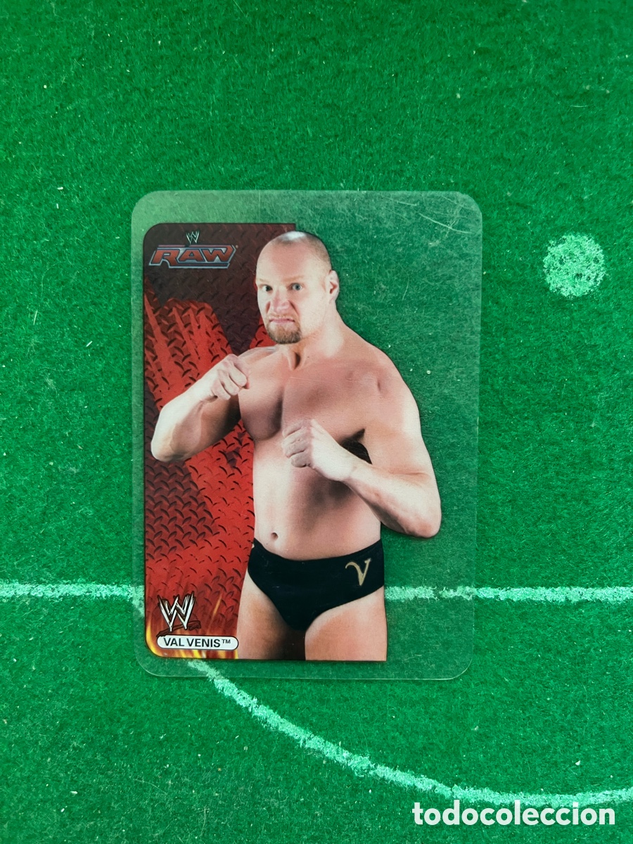Coleccionismo deportivo: 62 VAL VENIS RAW WWE LAMINCARDS 2007 EDIBAS MUNDICROMO