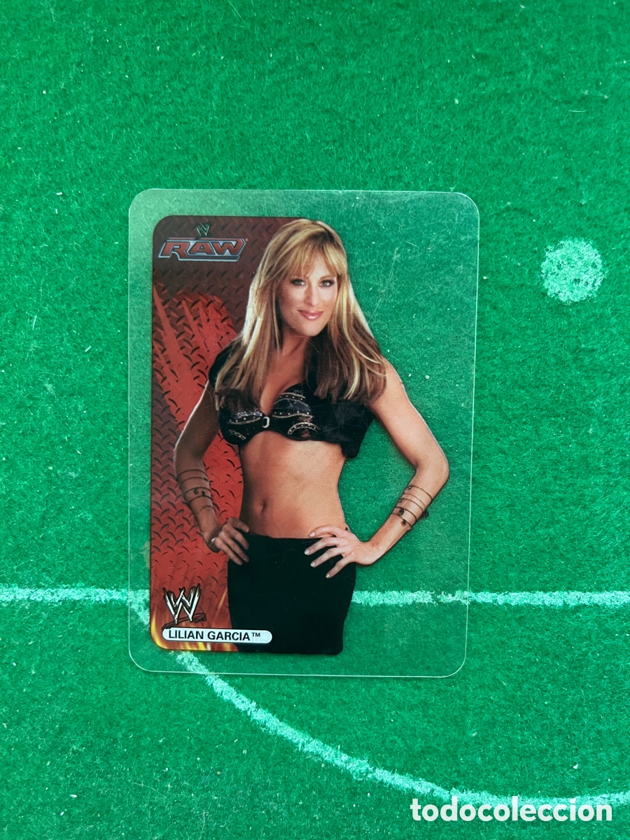 Coleccionismo deportivo: 66 LILIAN GARC&Iacute;A RAW WWE LAMINCARDS 2007 EDIBAS MUNDICROMO
