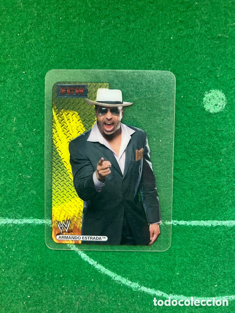 Coleccionismo deportivo: 70 ARMANDO ESTRADA ECW WWE LAMINCARDS 2007 EDIBAS MUNDICROMO